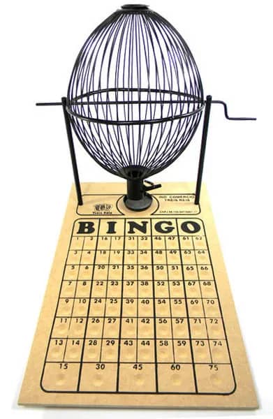 Jogo Globo Bingo N1 Pequeno 75 pcs pto