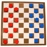 Jogo de Dama Madeira