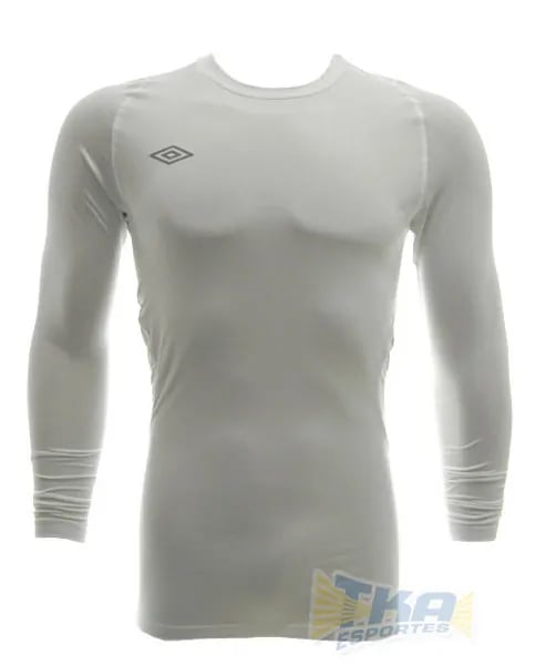 Camisa Umbro Termica T-shirt ML Branca