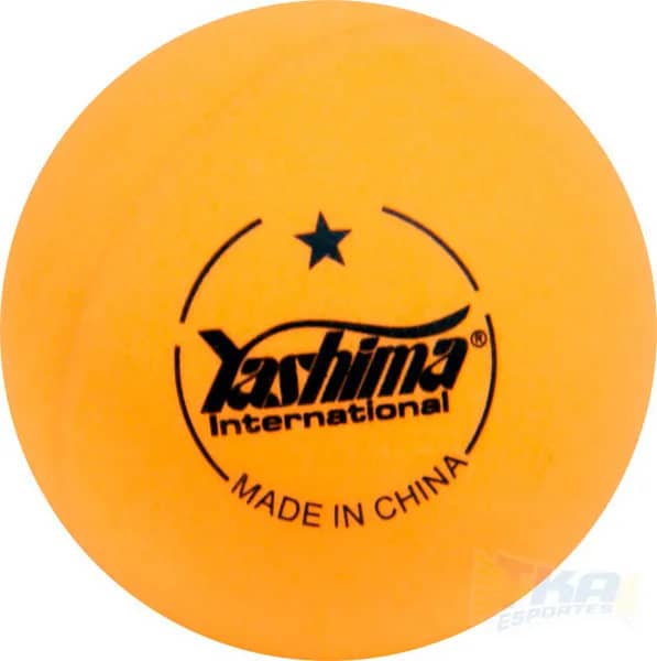 Bolinha Yashima Tenis de Mesa 1 star / lrj / bco