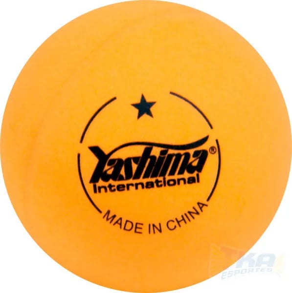 Bolinha Yashima Tenis de Mesa 1 star / lrj / bco