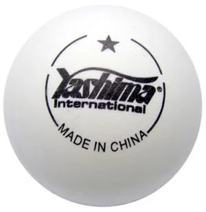 Bolinha Yashima Tenis de Mesa 1 star / lrj / bco