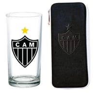 Copo Atlético MG c/ estojo