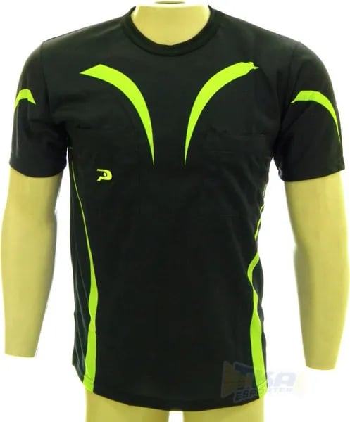 Camisa Arbitro Placar pto/lim