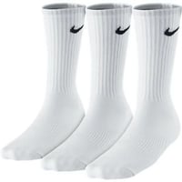 Kit Meia Nike Cano Longo Swoosh 38/44 bco