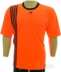 Jogo de Camisa Placar 12 pcs Kanela Fluor lrj/pto JUVENIL