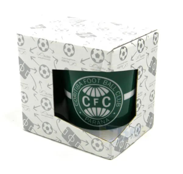 Caneca Porcelana CORITIBA PR 300ml
