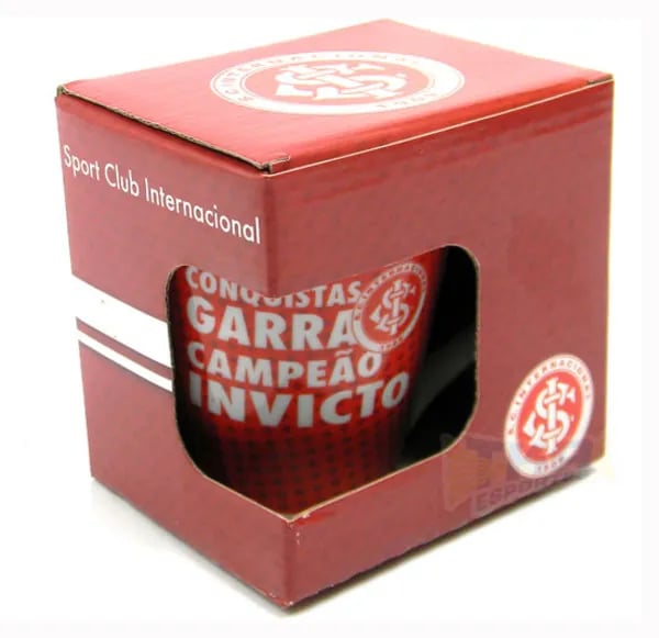 Kit Torcedor INTERNACIONAL RS 3x1 toalha caneca Copo Longo