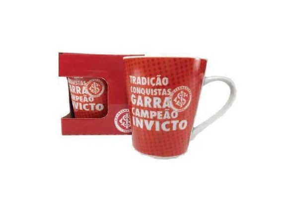 Caneca Porcelana INTERNACIONAL RS 300ml