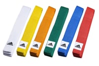 Faixa Adidas Artes Marciais coloridas