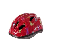 Capacete PTK Bicicleta Kids Monstros vermelho
