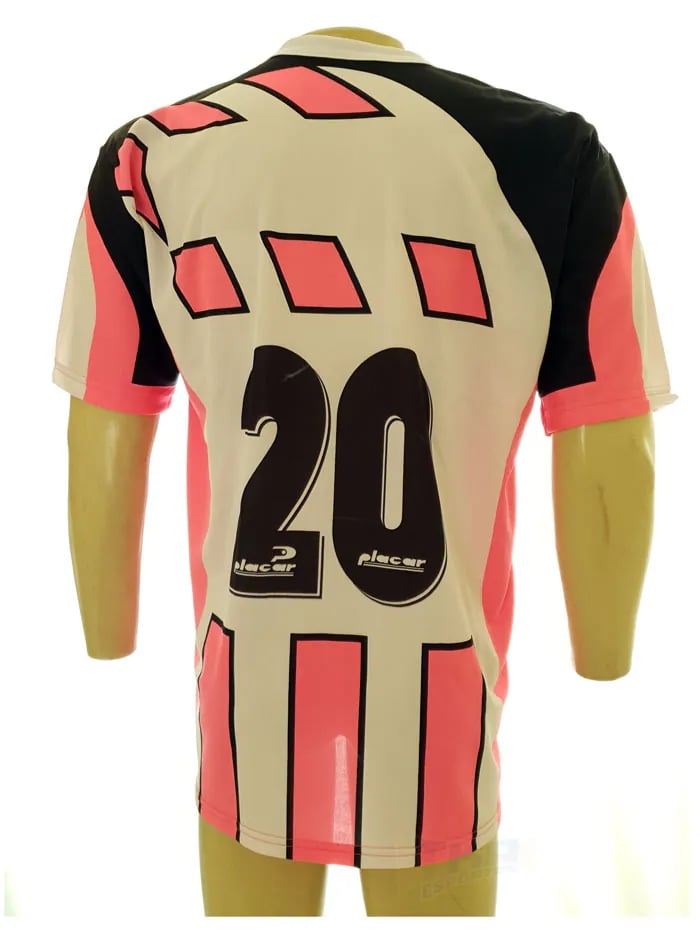 Jogo de Camisa Placar 18 pcs Abudhabi rsa/pto
