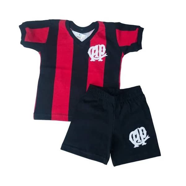 Kit Atletico PR Retro infantil