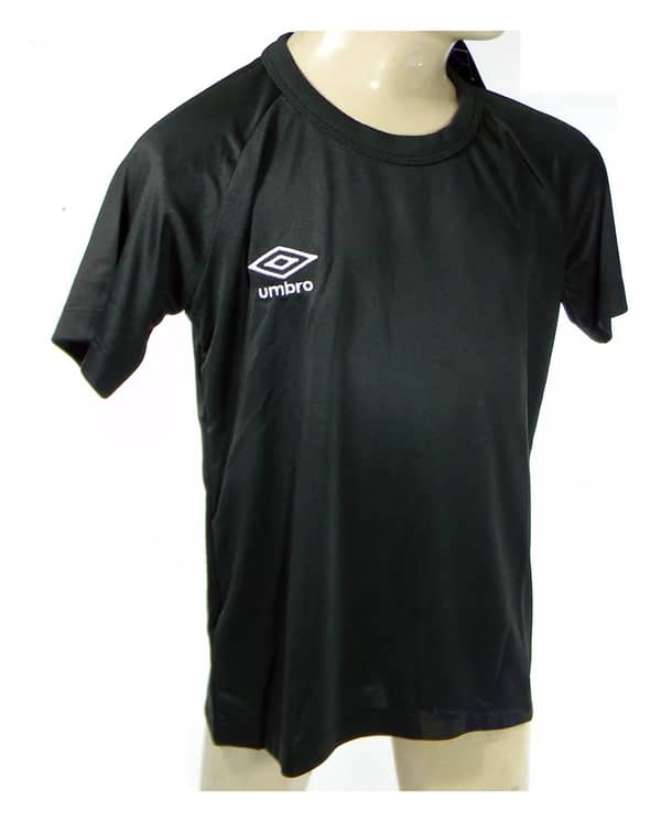 Camisa Umbro TWR Trinity preto infantil