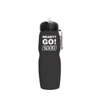 Garrafa Squeeze Speedo Silicone preto