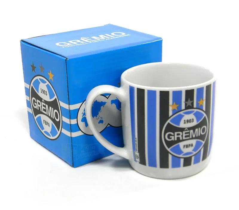 Kit Presente Torcedor Gremio RS 3x1 Canecas