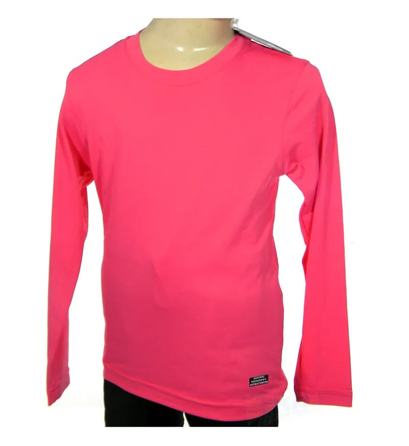 Camisa Kanxa Anti Viral AMNI Infantil ML rosa