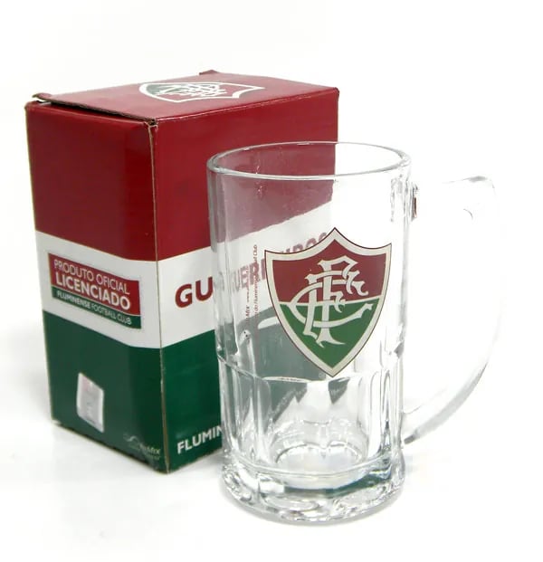 Kit Presente Torcedor FLUMINENSE RJ 3x1 Toalha Caneca 340ml Cafe 300ml