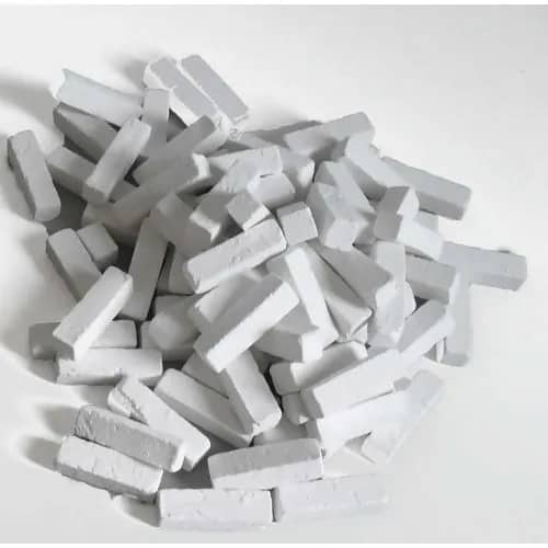 kit Giz 12pcs Branco para Taco Sinuca