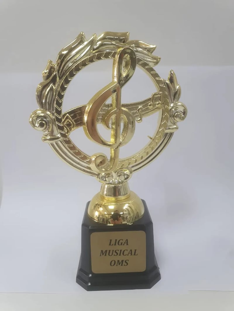 Trofeu 600143 Galera Musica 21cm