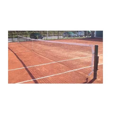 Rede Tenis de Campo MIRIM 2mm 1 Faixa 6mts preto