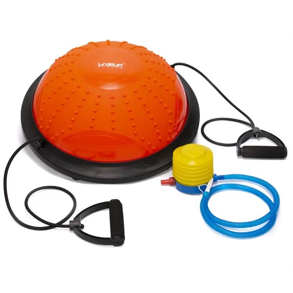 Meia Bola Equilíbrio Liveup 46cm c/ pegador