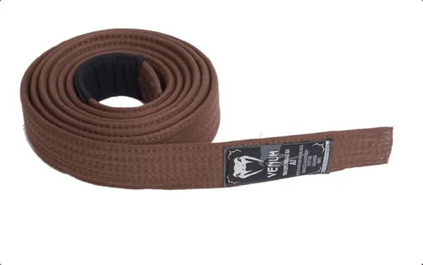 Faixa VENUM Jiu Jitsu BJJ belt marrom ponteira