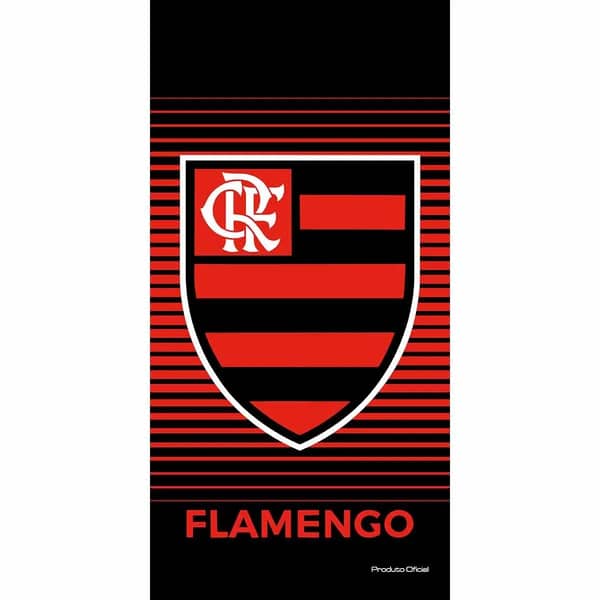 Toalha Buettner Flamengo RJ 140x70cm Veludo
