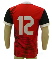 Camisa Goleiro Lambra N12 Genebra vrm/bco MC Adulto