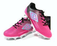 Chuteira Umbro Speed Sonic jr Campo rosa infantil