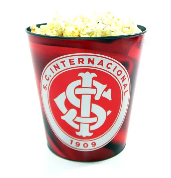 Balde Pipoca Torcedor Internacional RS