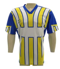 Jogo de Camisa Placar 18 pcs Silverstone amr/azl/bco