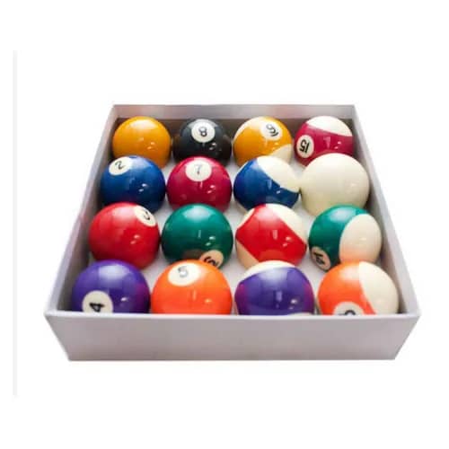 Jogo Bolas Fachada Sinuca Bilhar 54mm 16 pcs