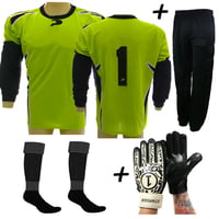 Conjunto Goleiro 4x1 CACADOR Calca ML vrd