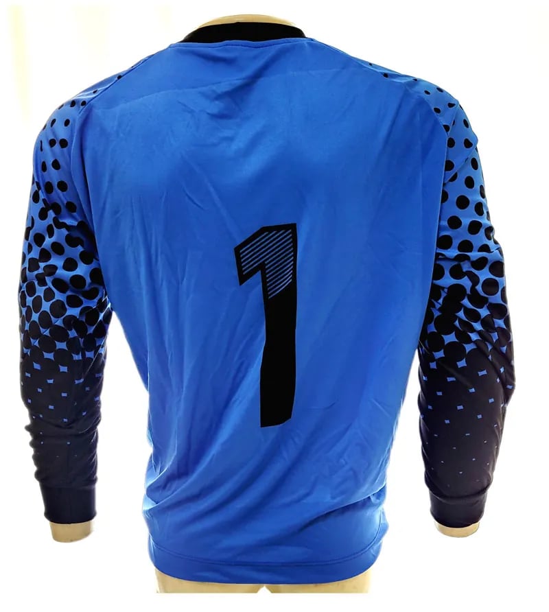 Conjunto Goleiro 4x1 Heroes Bermuda pto/azl