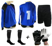 Kit Goleiro 4 x 1 Bermuda azl Infantil