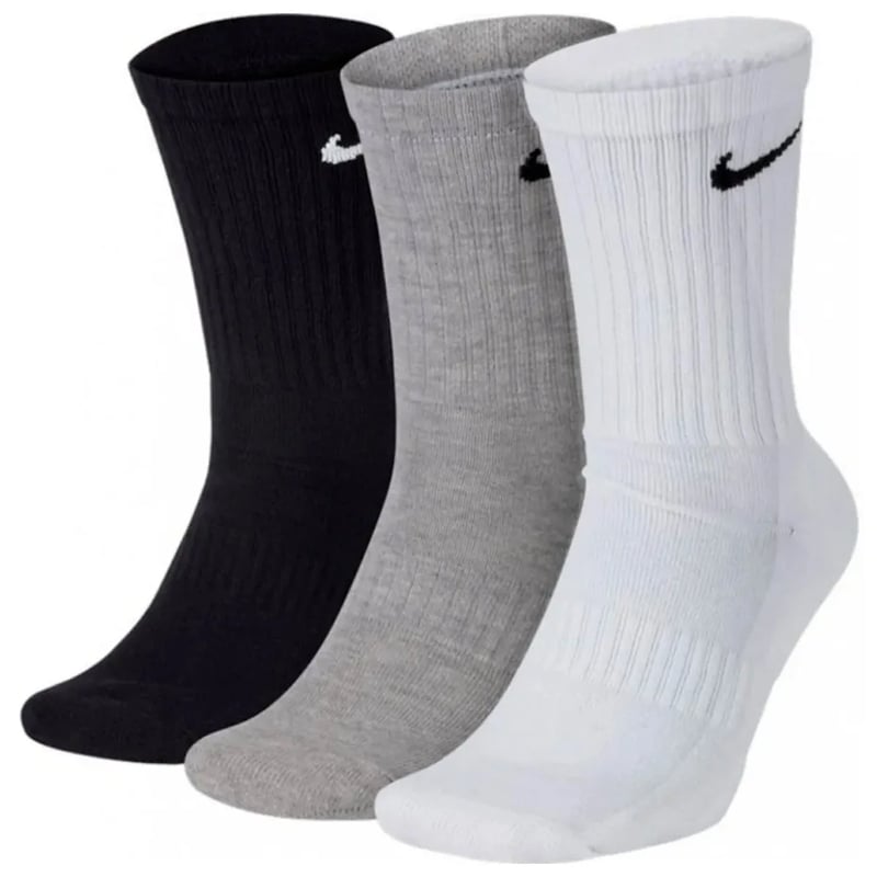 Kit Meia Nike Cano Longo Swoosh 38/44 Colorido