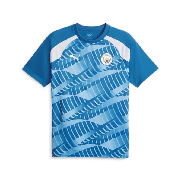 Camisa Puma Manchester City 23/24 Pre Jogo azl MCFC
