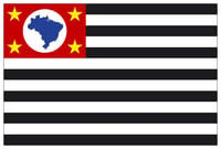 Bandeira BC Estado Sao paulo Dupla Mastro