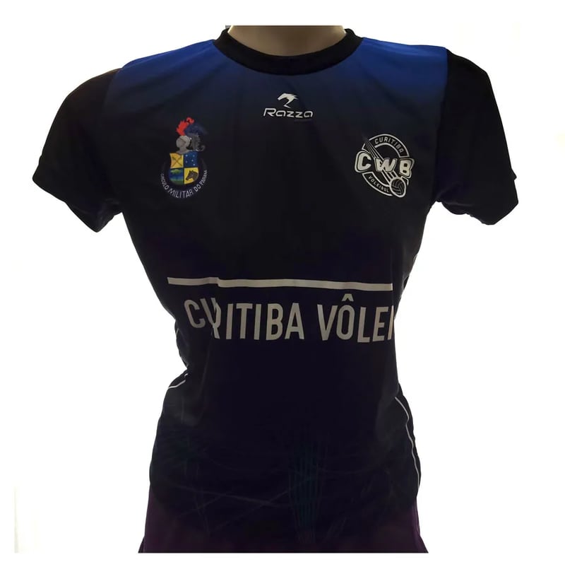 Camisa Curitiba Volei 23 Feminina pto/azl