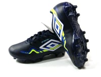 Chuteira Umbro PRISMA JR Campo azl/mrh infantil