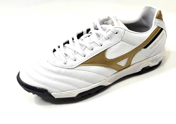 Chuteira Mizuno Morelia Society AS CLASSIC bco/drd