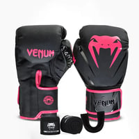 Kit Luva Boxe Venum 3x1 pto/rsa