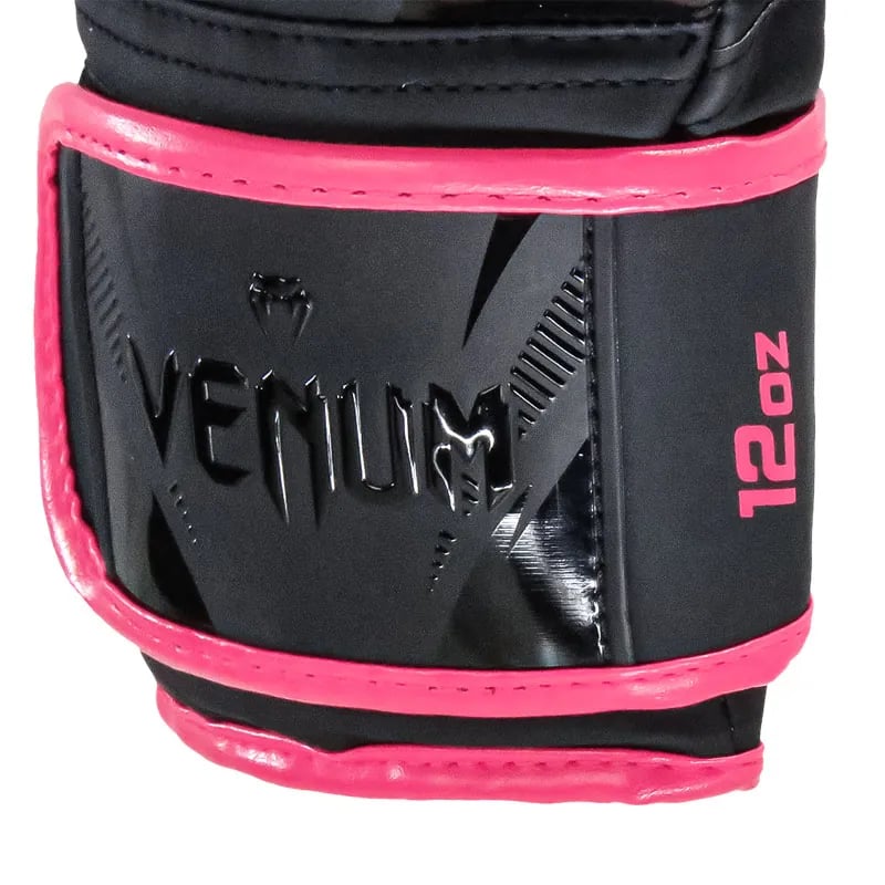 Kit Luva Boxe Venum 3x1 pto/rsa