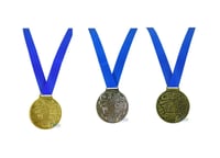 Medalha 52mm pacote c/ 5 Unidades