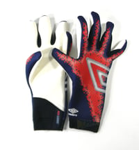 Luva Goleiro Umbro Neo League bco/vrm