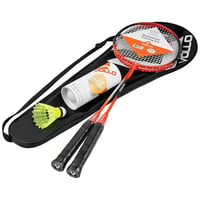 Kit Badminton Vollo 2 raquetes c/ 3 petecas Strong
