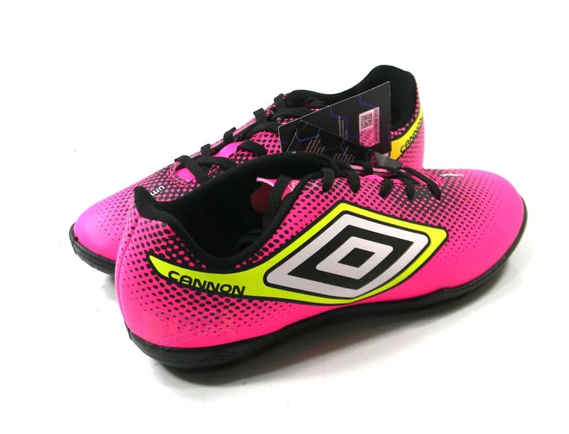 Chuteira Umbro CANNON Society rsa/pto infantil