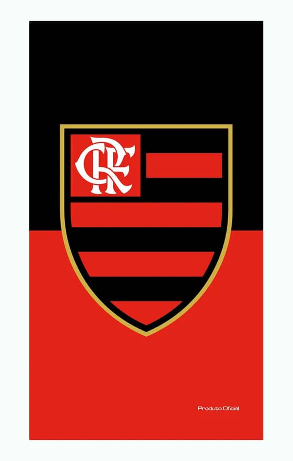 Toalha Buettner Flamengo RJ Felpuda 130x70cm