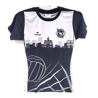 Camisa Curitiba Volei 25 Feminina pto/bco